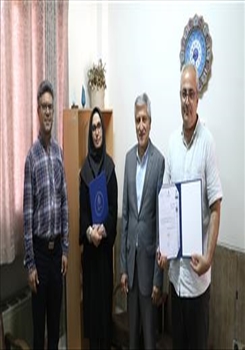 آیین تکریم سرپرست پیشین و معارفه سرپرست جدید دانشکده چندرسانه‌ای؛